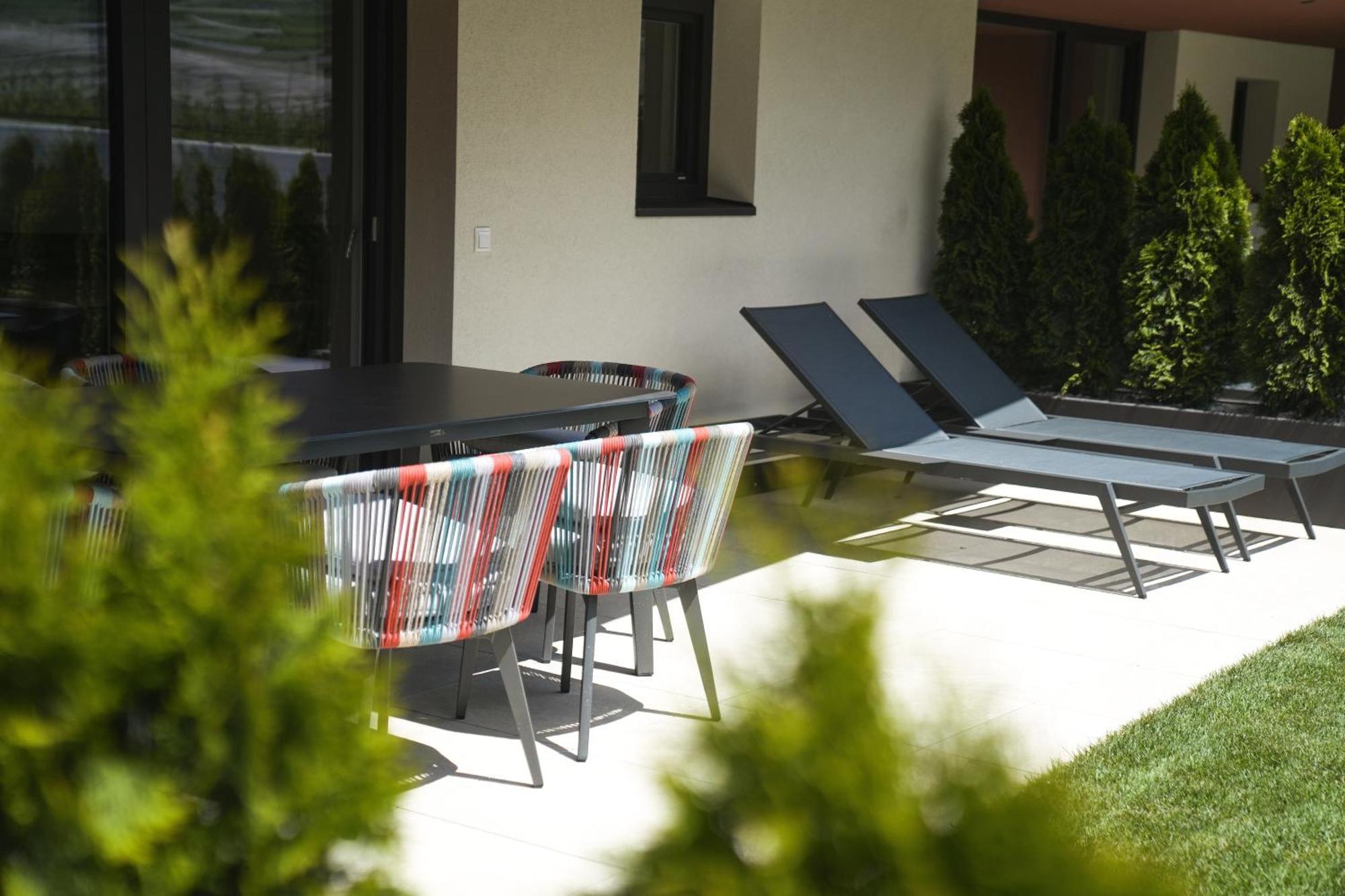 Residence Montani Laces Esterno foto