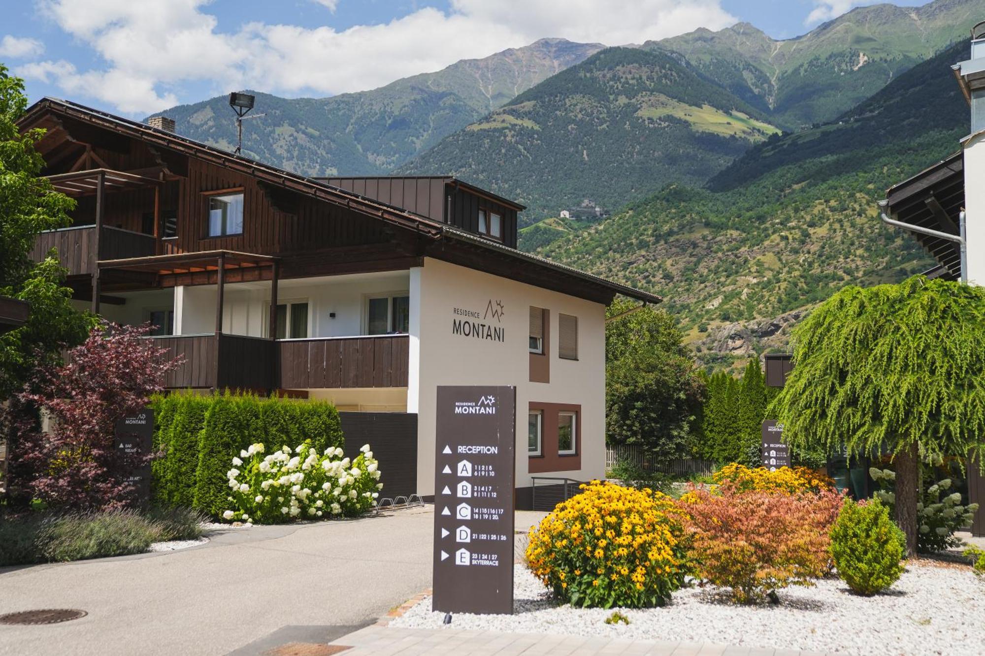 Residence Montani Laces Esterno foto