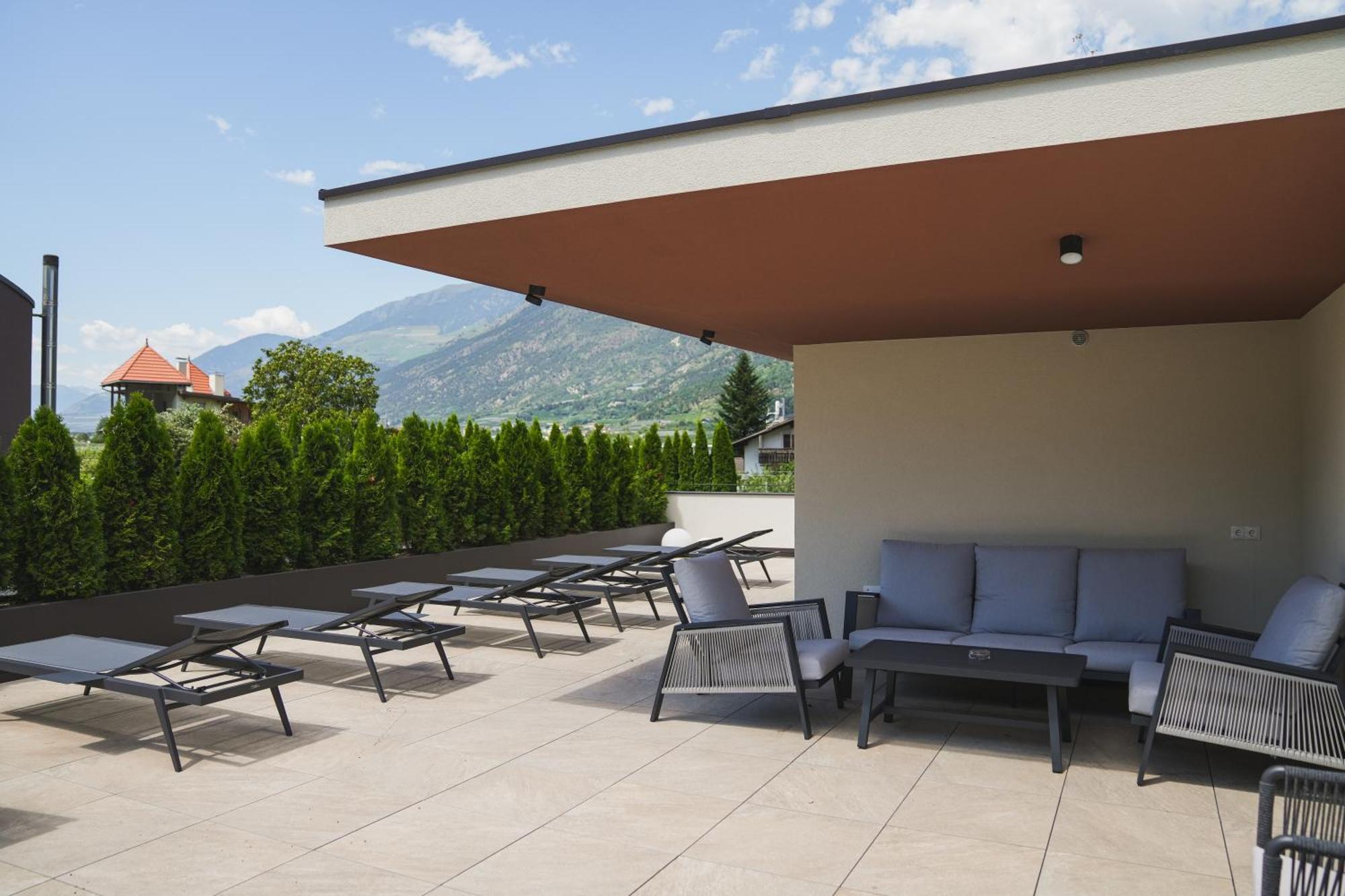 Residence Montani Laces Esterno foto